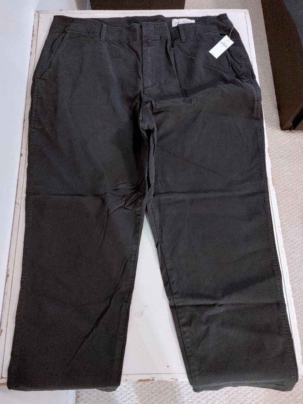 size 18 black Gap downtown khaki pants (new with tags)